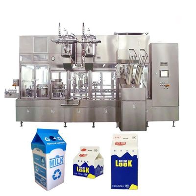 Dairy Plant เครื่องบรรจุนมอัตโนมัติ 500ml UHT พร้อมขวด PE